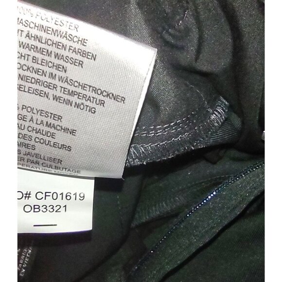 oobe Pants Womens 0 x 33" Gray Polyester Flat Front skinny leg Uniform Work - Picture 6 of 8